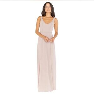 Show Me Your MuMu Jenn Maxi dress in Dusty Rose